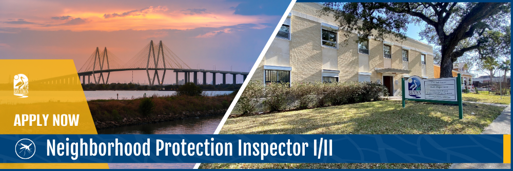 Neighborhood Protection Inspector I/II. Apply Now.